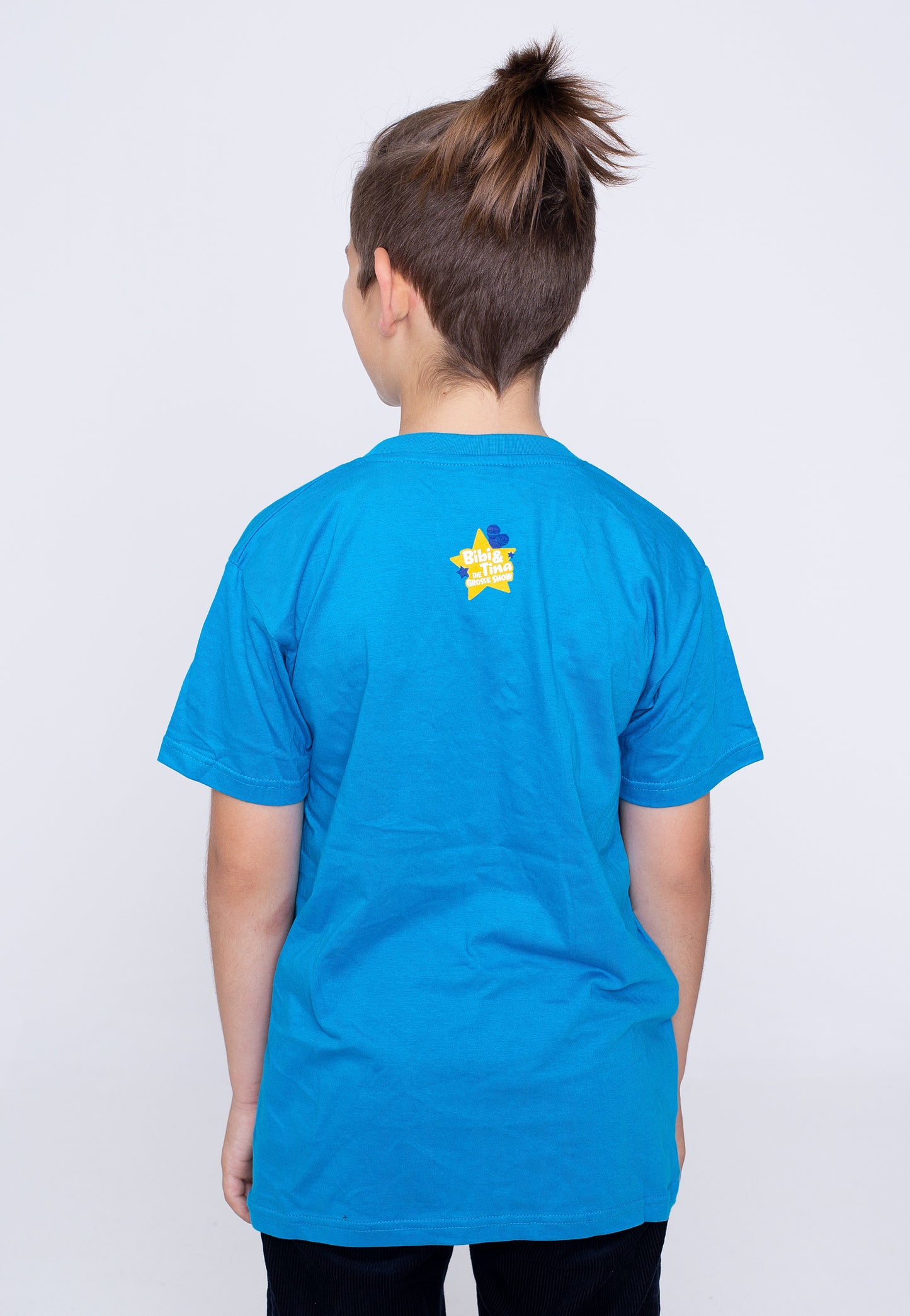 Bibi & Tina - Jungs Gegen Mädchen Türkis Kids - T-Shirt | Men-Image