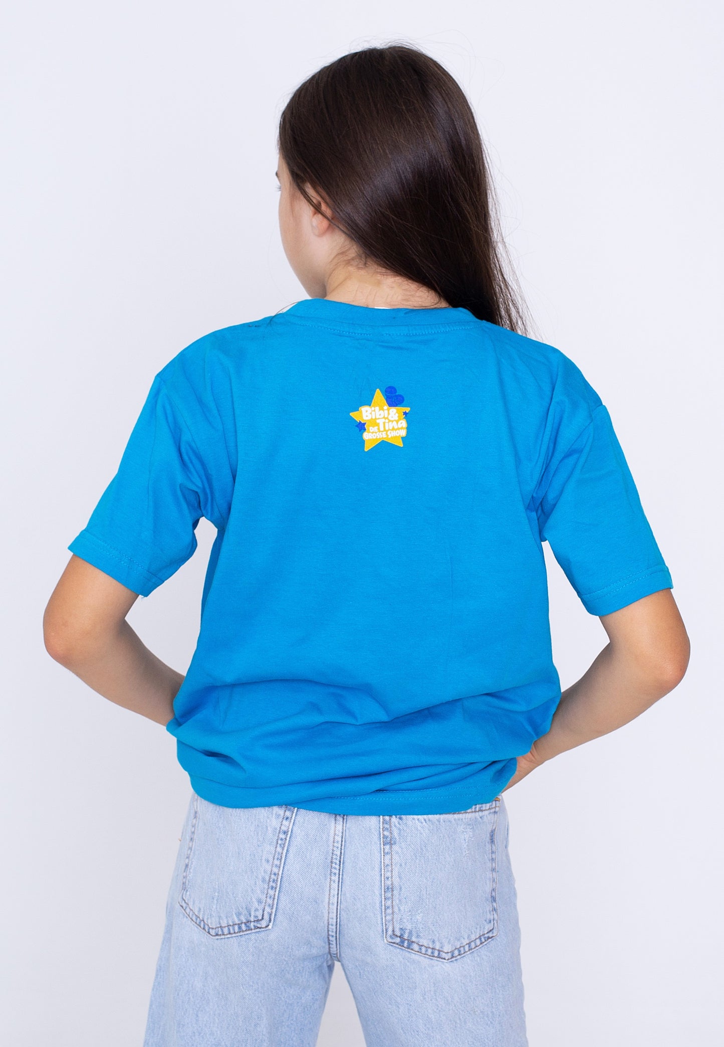 Bibi & Tina - Jungs Gegen Mädchen Türkis Kids - T-Shirt | Men-Image