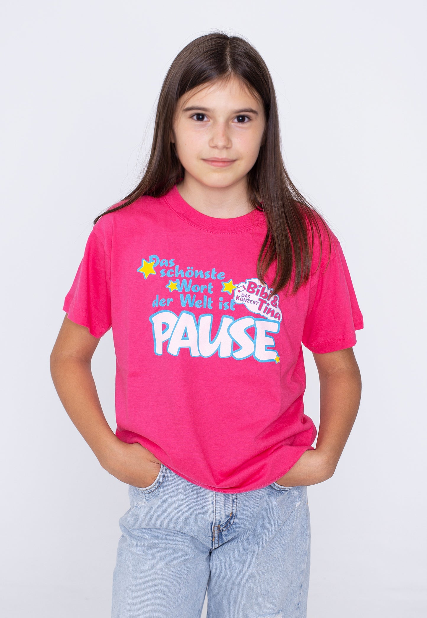 Bibi & Tina - Pause Pink Kids - T-Shirt | Women-Image
