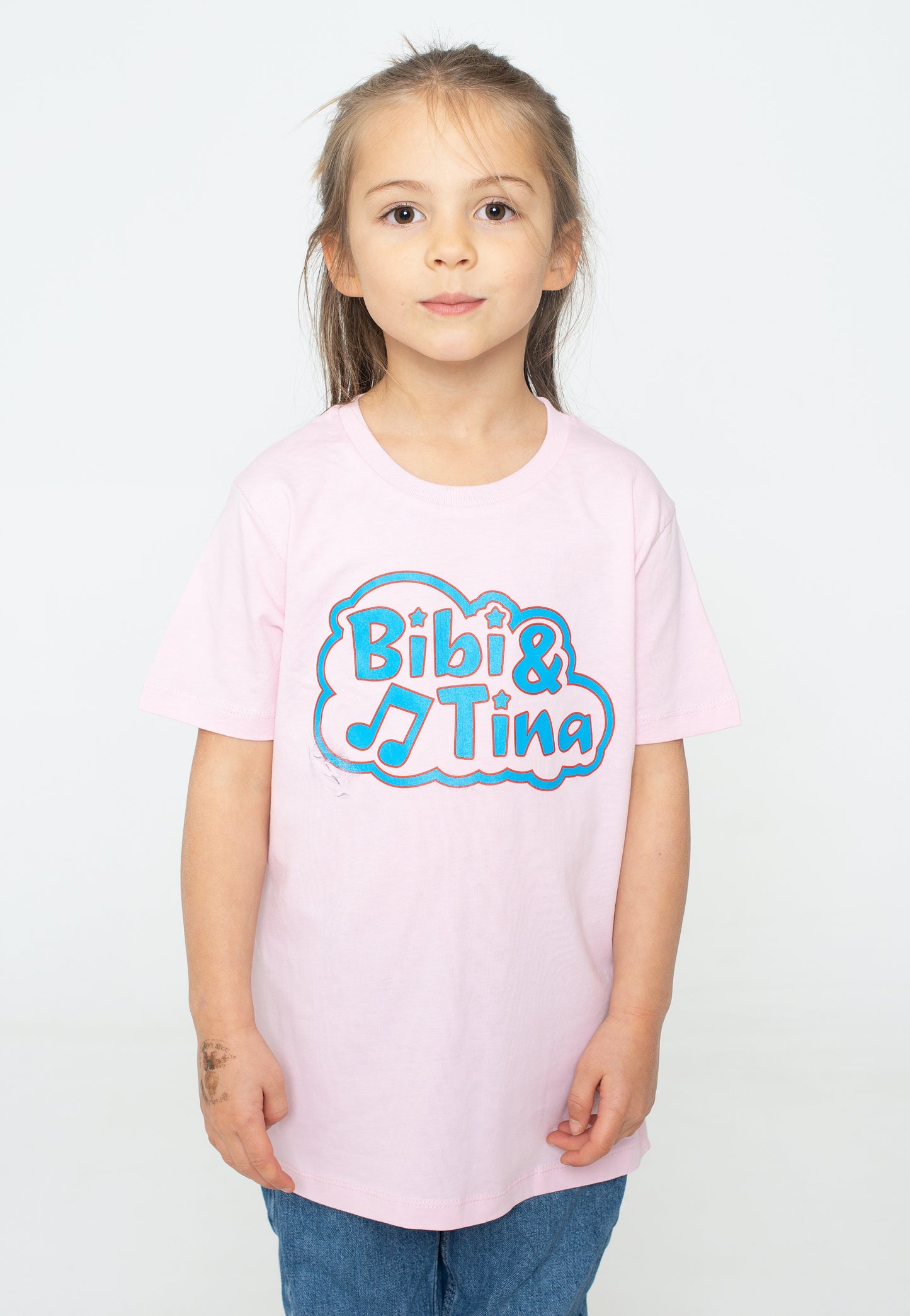 Bibi & Tina - Up Up Up Logo 2022 Cotton Pink - T-Shirt | Men-Image