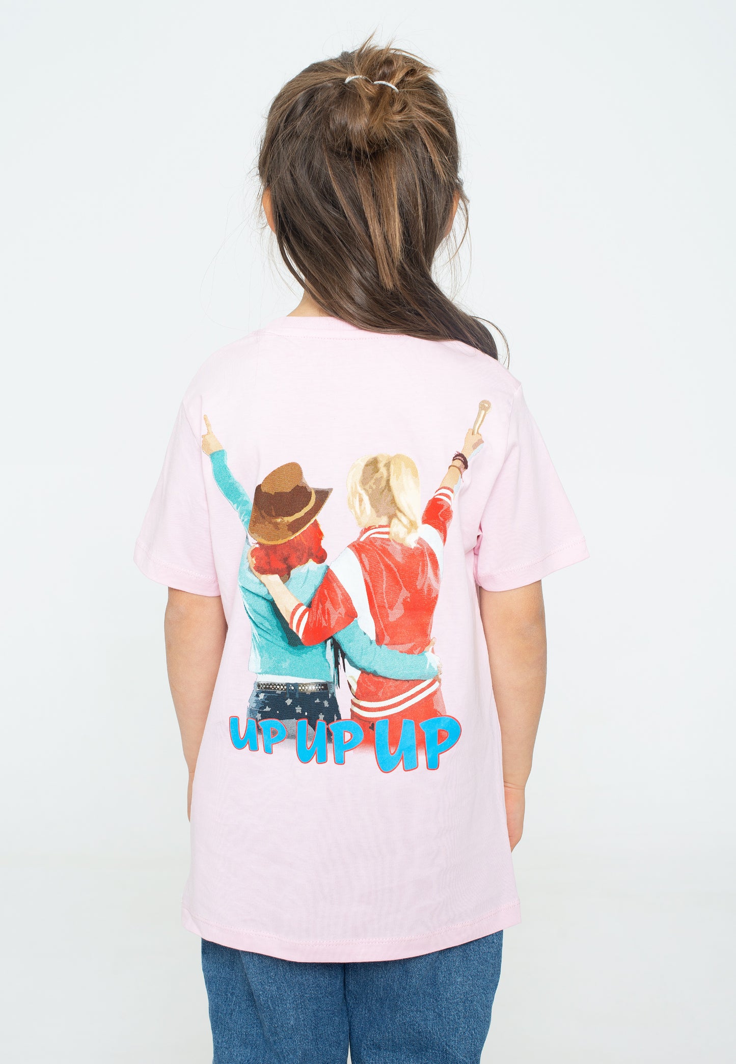 Bibi & Tina - Up Up Up Logo 2022 Cotton Pink - T-Shirt | Men-Image