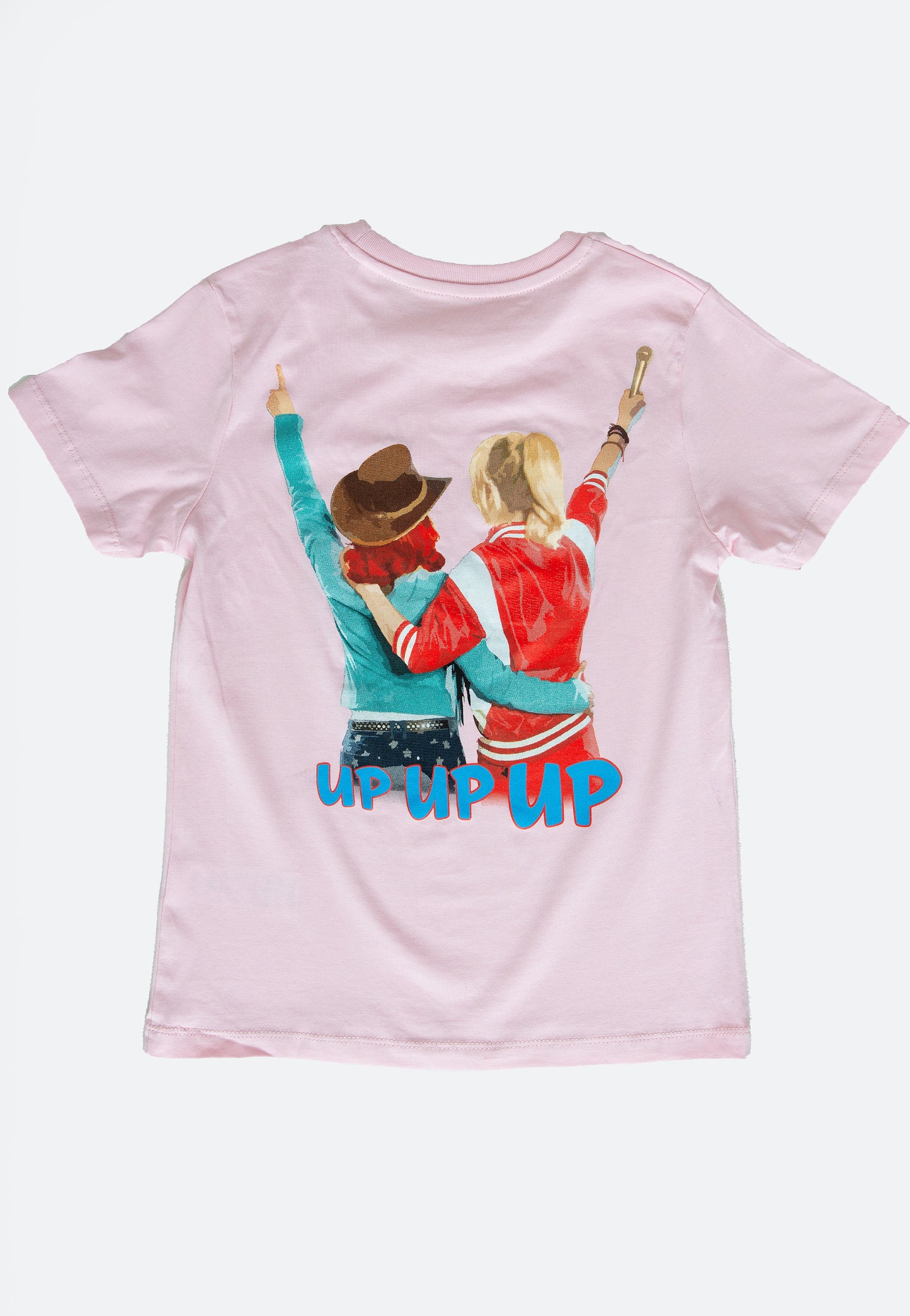 Bibi & Tina - Up Up Up Logo 2022 Cotton Pink - T-Shirt | Men-Image