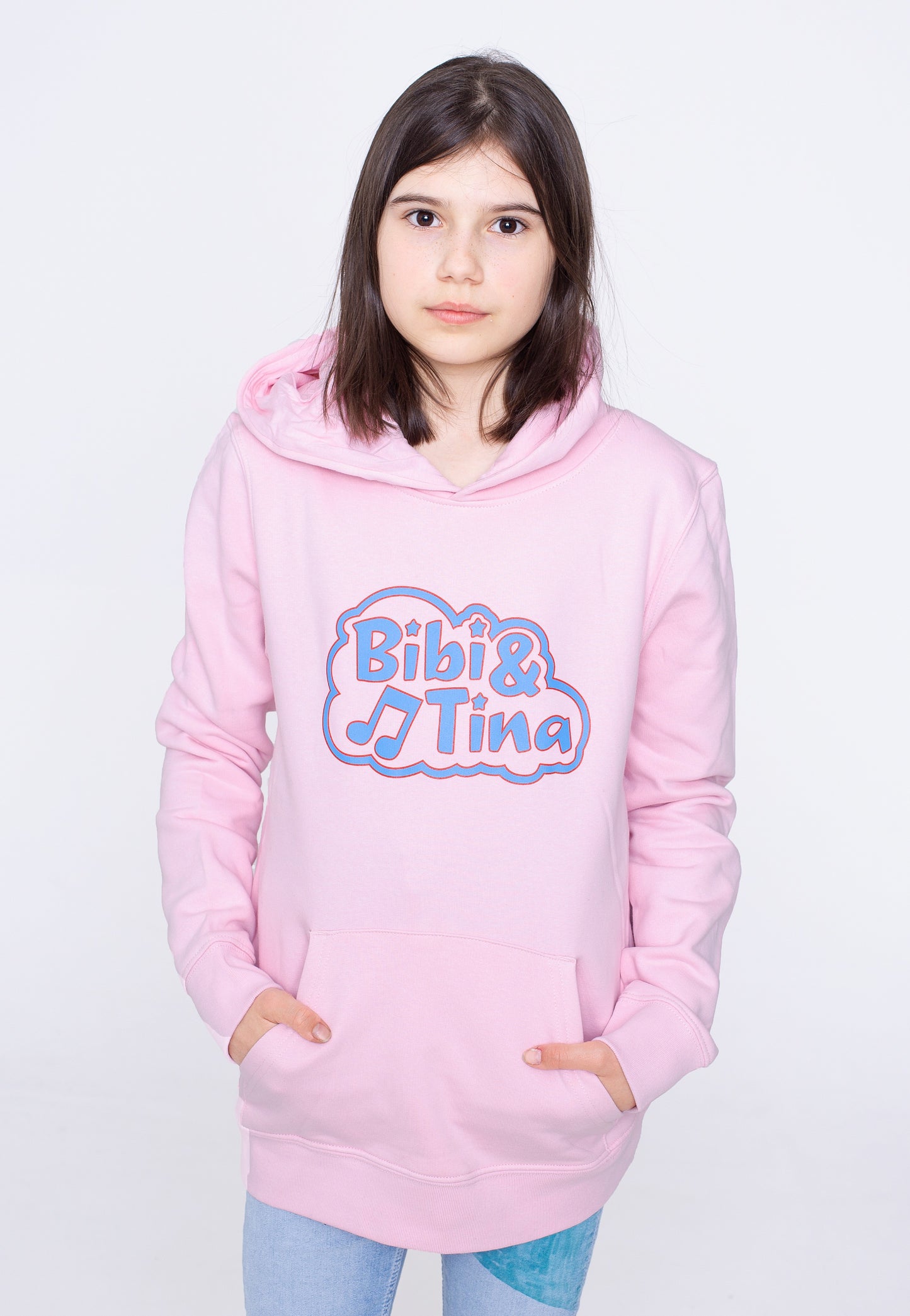 Bibi & Tina - Wolke Logo Cotton Pink - Hoodie | Men-Image