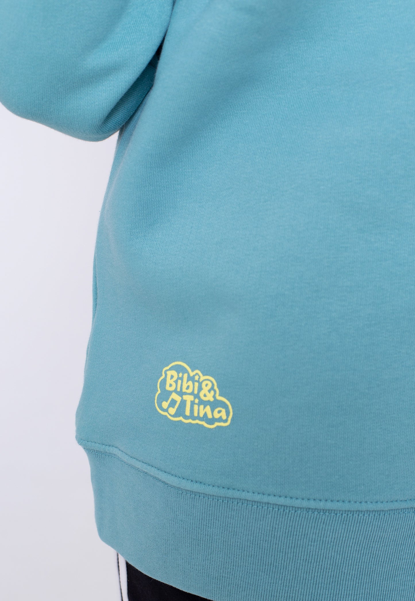 Bibi & Tina - Nobody's Perfect 2022 Teal Monstera - Hoodie | Men-Image