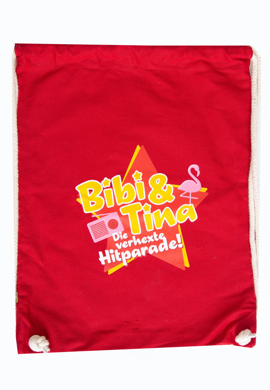Bibi & Tina - Die Verhexte Hitparade 2022 Red Drawstring - Backpack