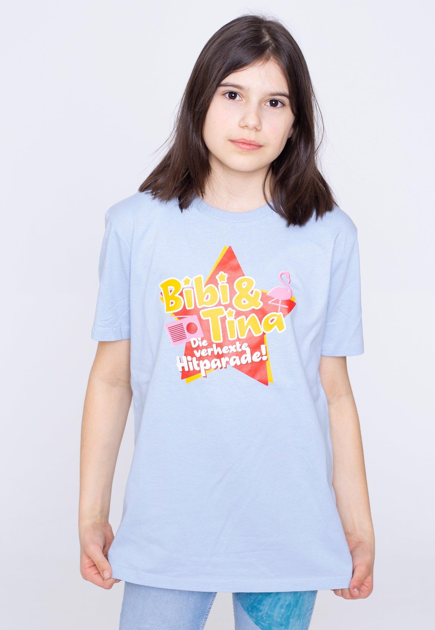 Bibi & Tina - Die Verhexte Hitparade 2022 Sky Blue - T-Shirt | Men-Image