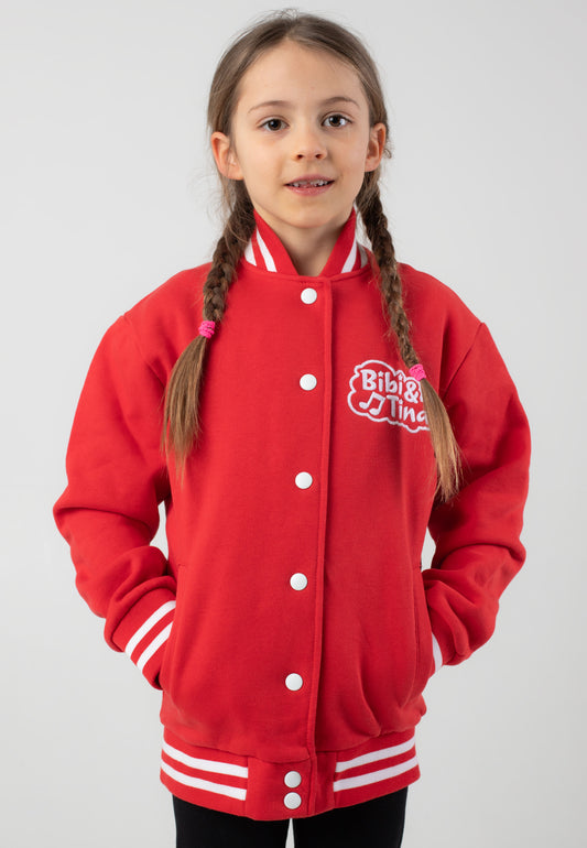 Bibi & Tina - Logo Red - College Jacket | Men-Image