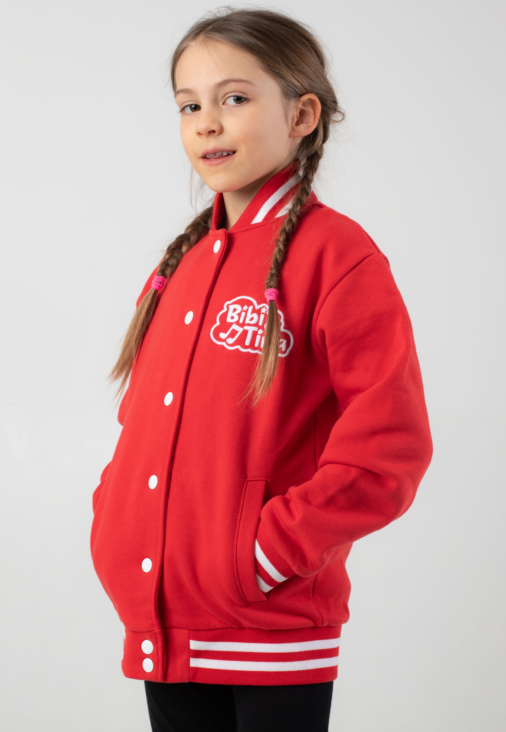 Bibi & Tina - Logo Red - College Jacket | Men-Image
