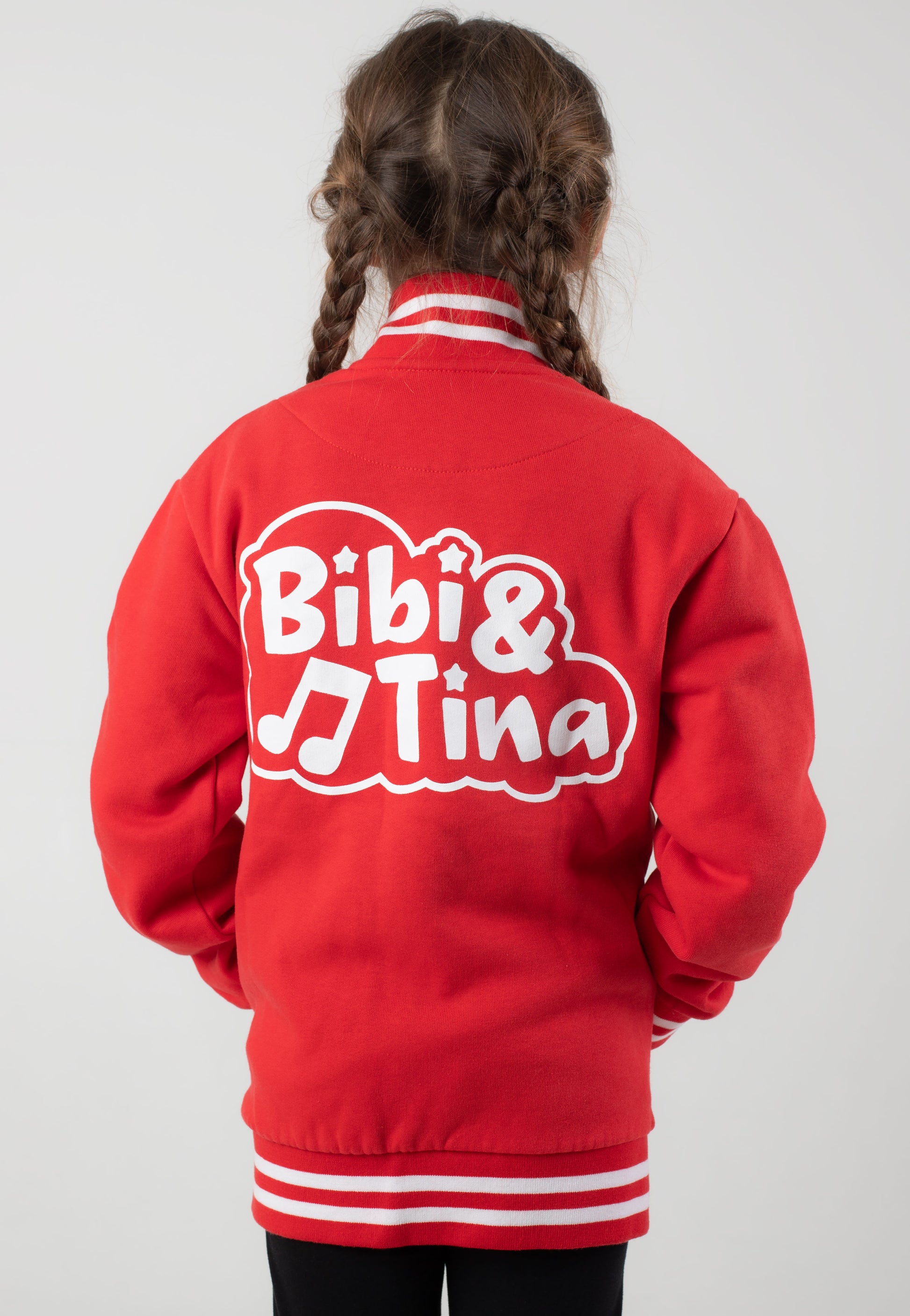 Bibi & Tina - Logo Red - College Jacket | Men-Image