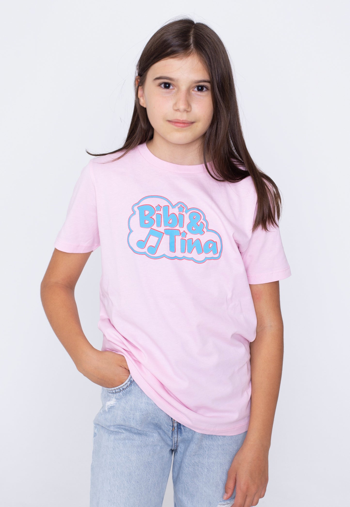 Bibi & Tina - Up! Up! Up! 2020 Cotton Pink Kids - T-Shirt